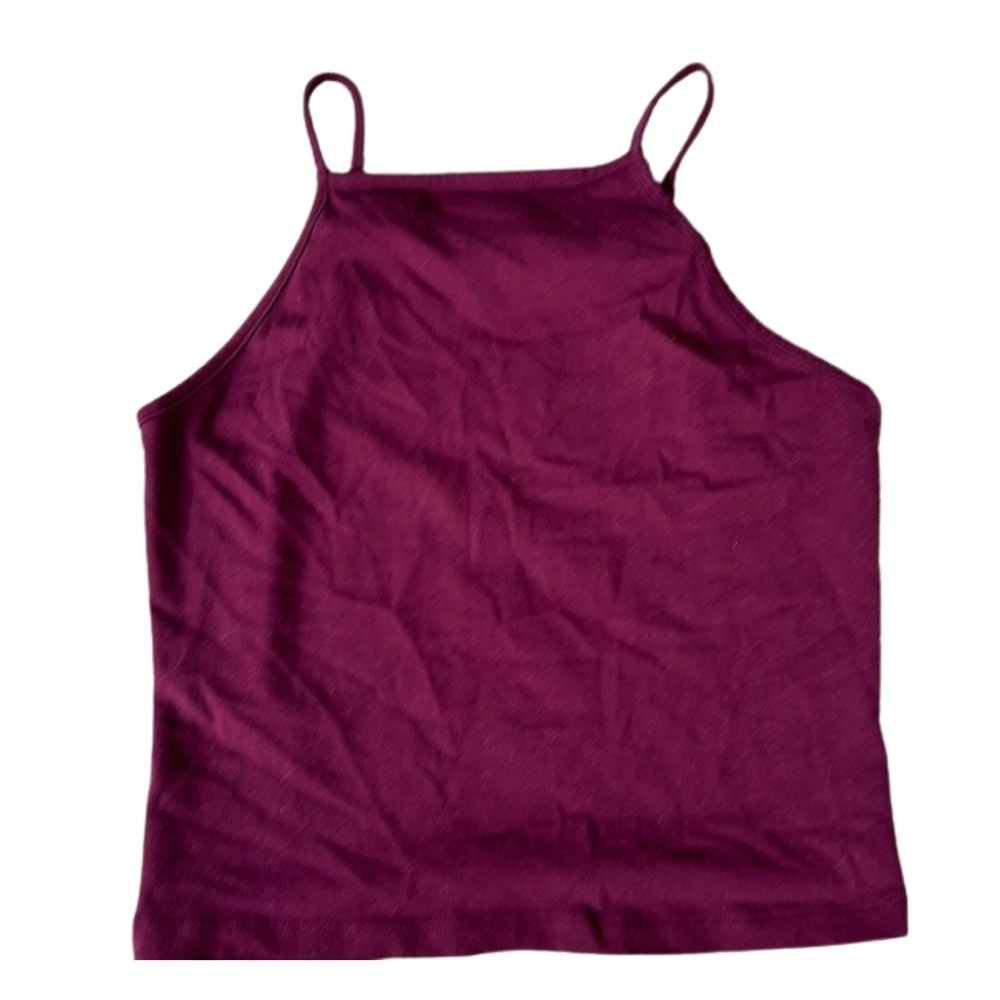 Vibrant Purple Garage Tank – Perfect for Any Casual Look!